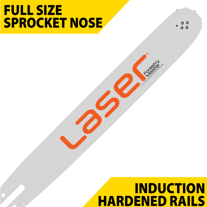 41037 Laser 18" Forestry Master Laminated Bar
