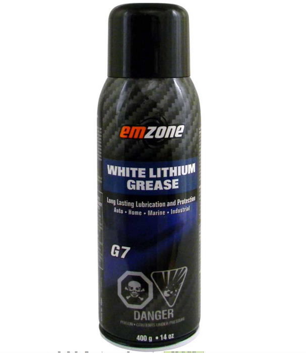 97561 Emzone Whilte Lithium Grease 400 g 14 oz
